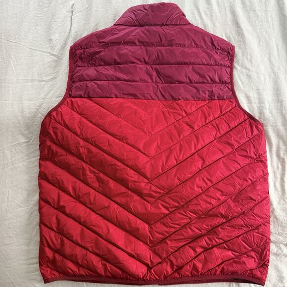 Red Camel Men’s XL Quilted Lightweight Down Feather Blend Puffer Vest Red - Picture 2 of 2